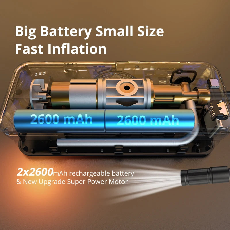 Rechargeable Air Portable Compressor