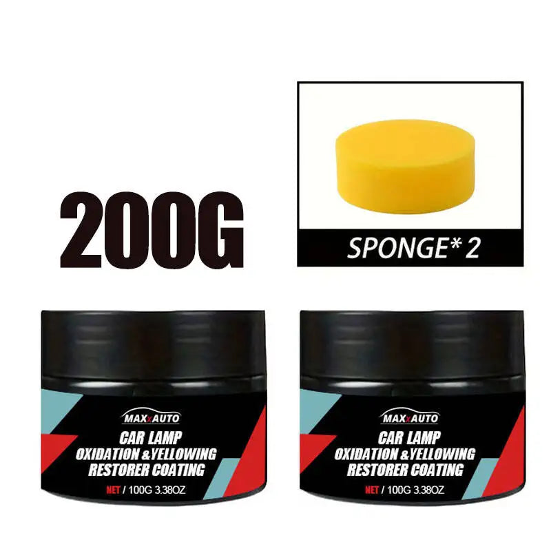 Car Headlight Restoration Polishing Liquid Kit