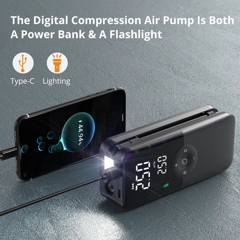 Rechargeable Air Portable Compressor