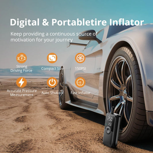 Rechargeable Air Portable Compressor