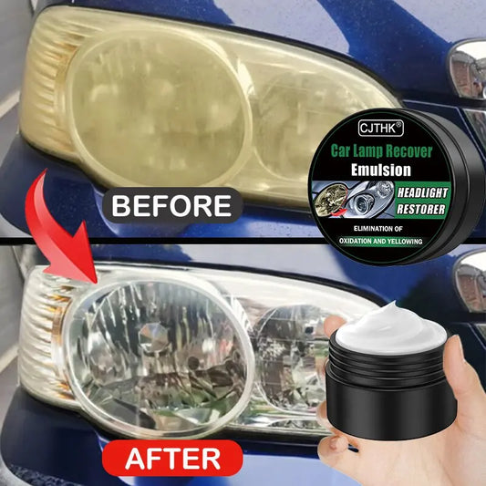Car Headlight Restoration Polishing Liquid Kit